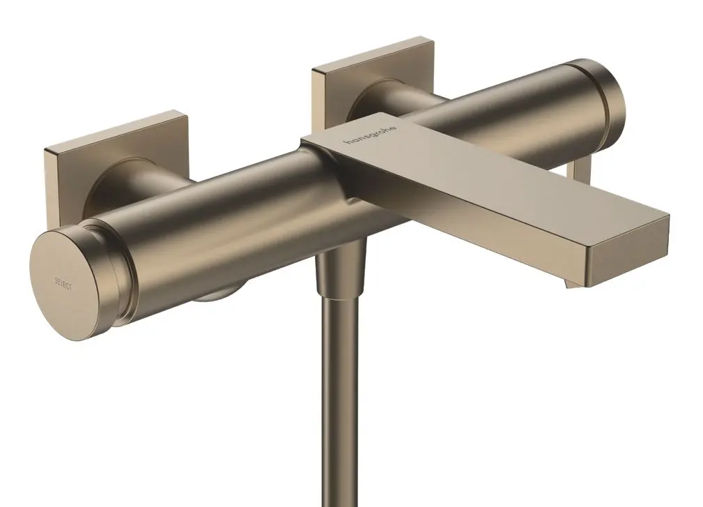 Hansgrohe Tecturis E - vannas maisītājs, matēta bronza 73420140