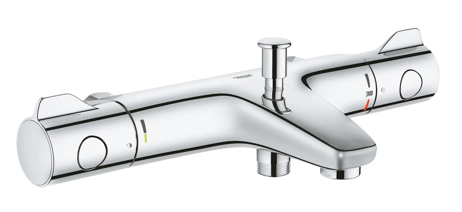 Grohe Grohtherm 800 - termostatisks vannas maisītājs, hroms 34756000