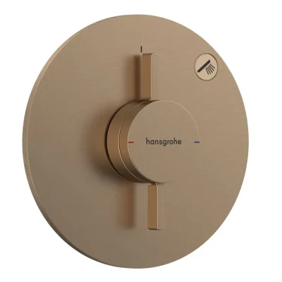Hansgrohe DuoTurn S - zemapmetuma dušas maisītājs, matēts bronzas 75618140