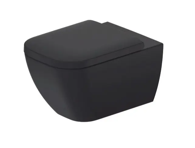 Duravit Happy D.2 - piekārts WC, Rimless, matēti antracīta 222209AD00