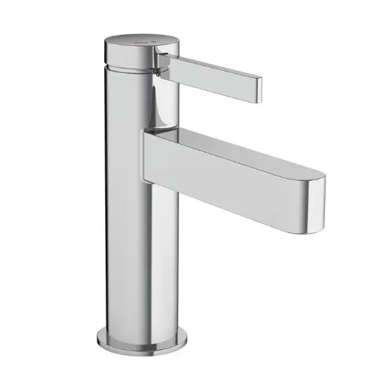 Hansgrohe Finoris - izlietnes maisītājs ar Push-Open noteces komplektu, EcoSmart, CoolStart, hroms 76012000