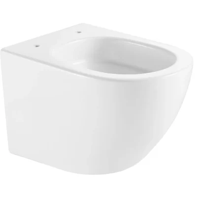 kielle Oudee - pie sienas stiprināms kompakts WC, Vortex Rimless+, balts 30102010S