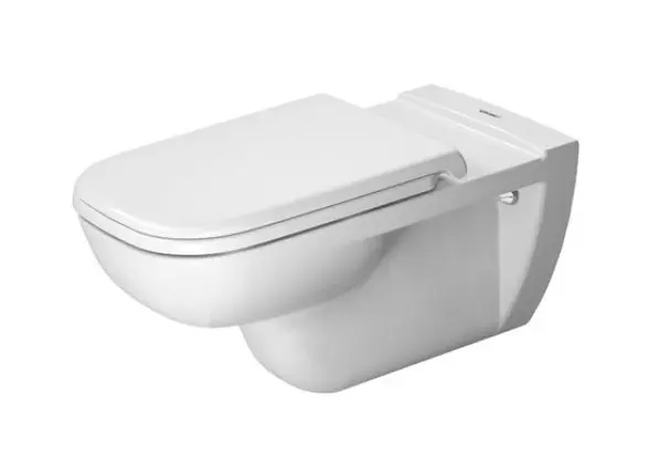Duravit D-Code - piekaramais WC Compact, piekļuvei bez šķēršļiem, balts 22280900002
