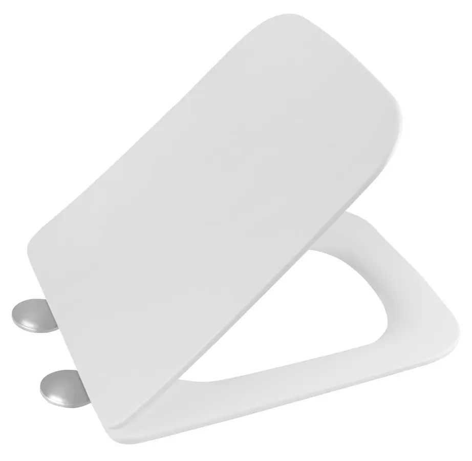 Sapho Porto - WC sēdeklis Slim, Duroplast, Soft Close, balts PZS102