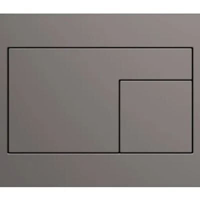Tece TECEvelvet - WC vadības plate, pretpirkstu nospiedumu virsmas apstrāde, antracīts 9240731