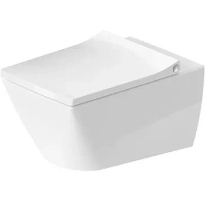 Duravit Viu - pie sienas stiprināms WC, Rimless, Alpu balts 2511090000