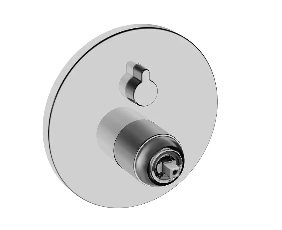 Hansa Varox Pro - vannas vienas sviras maisītājs - zemapmetuma, pārslēgs 2 patērētājiem, hroms 40529083