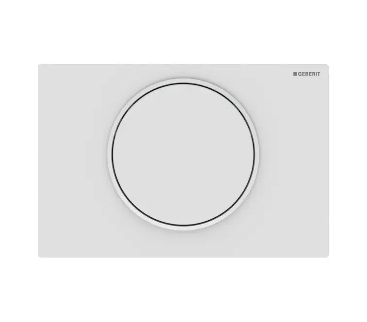 Geberit Sigma10 - vadības plate, balta matēta 115.758.01.5