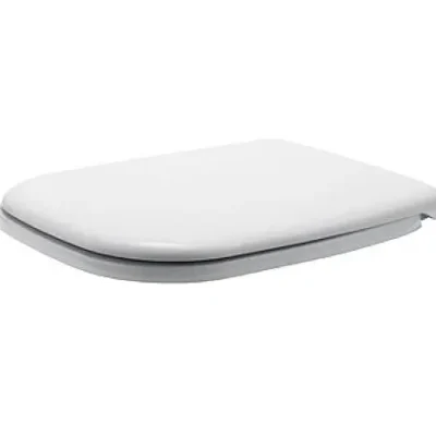 Duravit D-Code - WC sēdeklis ar nolaišanas mehānismu SoftClose, balts 0067390099