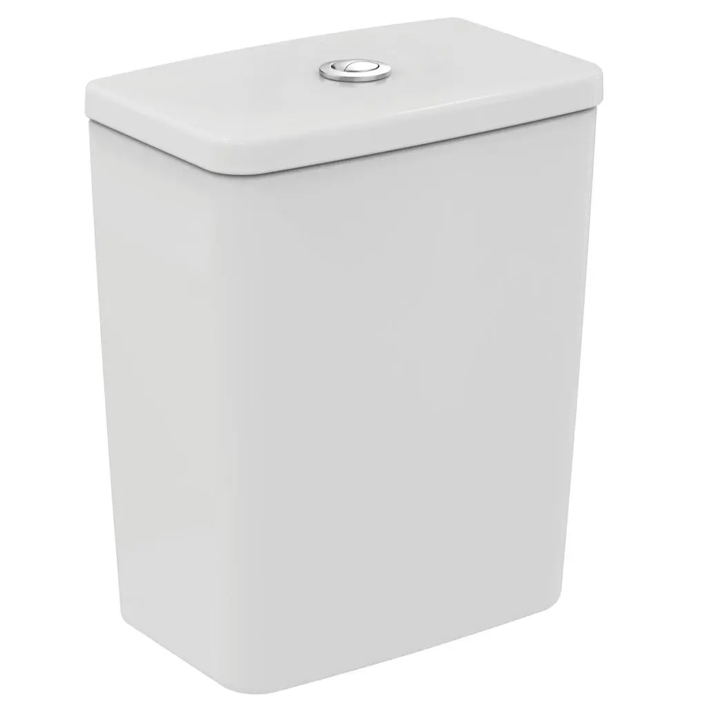 Ideal Standard Connect Air - skalošanas tvertne CUBE, pieslēgums no apakšas, balta E073401