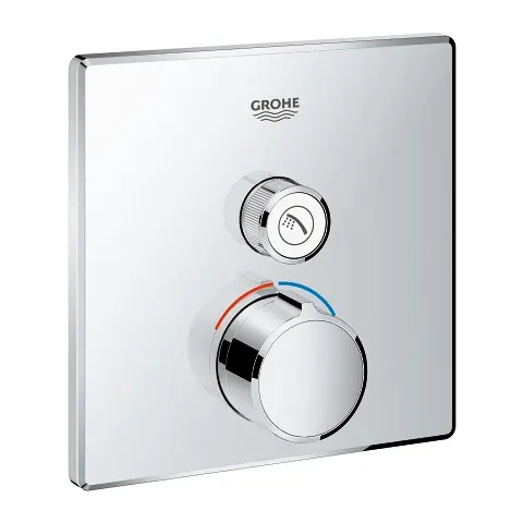Grohe SmartControl - zemapmetuma maisītājs 1 patērētājam, hromēts 29147000