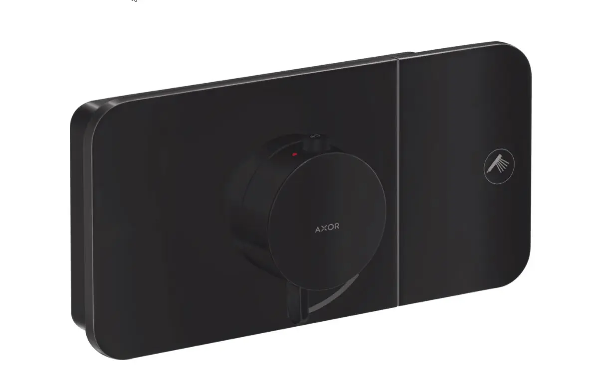 Axor One - termostats 1 ierīcei, matēti melns 45711670