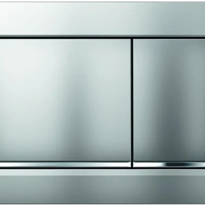 Geberit Omega20 - Vadības plate, Easy to clean, hroms matēts/hroms spīdīgs 115.080.JQ.1