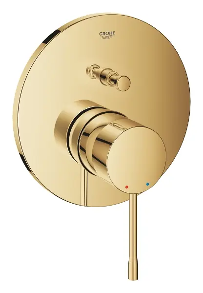 Grohe Essence - zemapmetuma maisītājs 2 patērētājiem, Cool Sunrise 24058GL1
