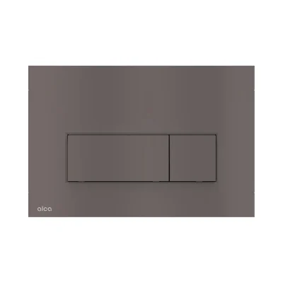 Alcadrain Thin - vienā līmenī montējama vadības plate, matēts gun metal M57-GM-M