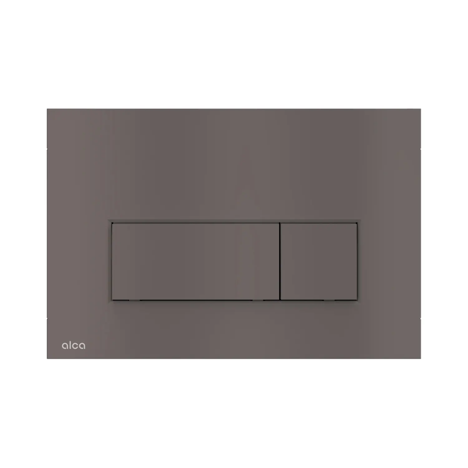 Alcadrain Thin - vienā līmenī montējama vadības plate, matēts gun metal M57-GM-M