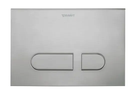 Duravit DuraSystem - vadības plate, matēts nerūsējošais tērauds WD5012704000