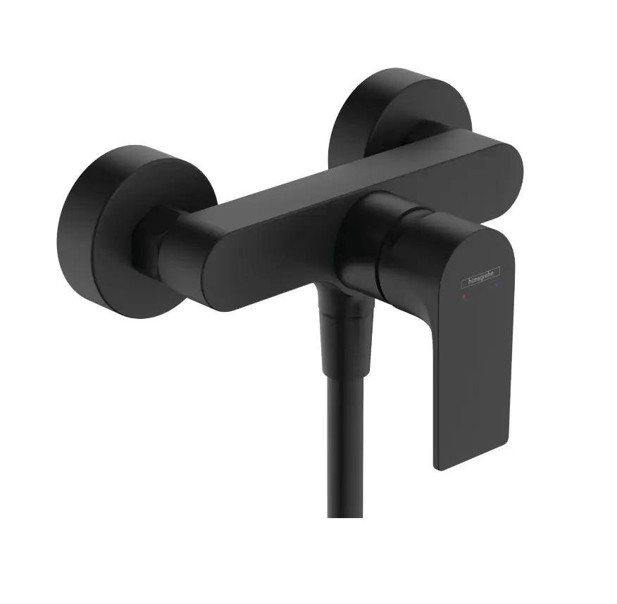 Hansgrohe Rebris E - dušas maisītājs, matēti melns 72650670