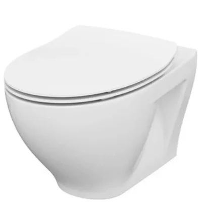 Cersanit Moduo - piekaramais WC ar SoftClose sēdekli, CleanOn, balts K701-147