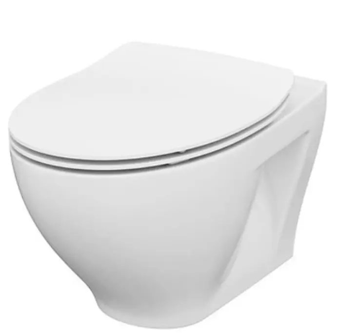 Cersanit Moduo - piekaramais WC ar SoftClose sēdekli, CleanOn, balts K701-147