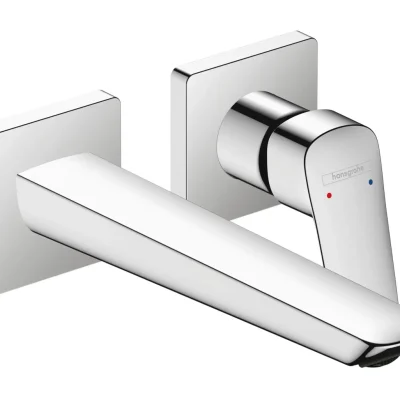 Hansgrohe Logis - izlietnes zemapmetuma maisītājs Fine, 2 caurumu uzstādīšana, EcoSmart, hromēts 71256000