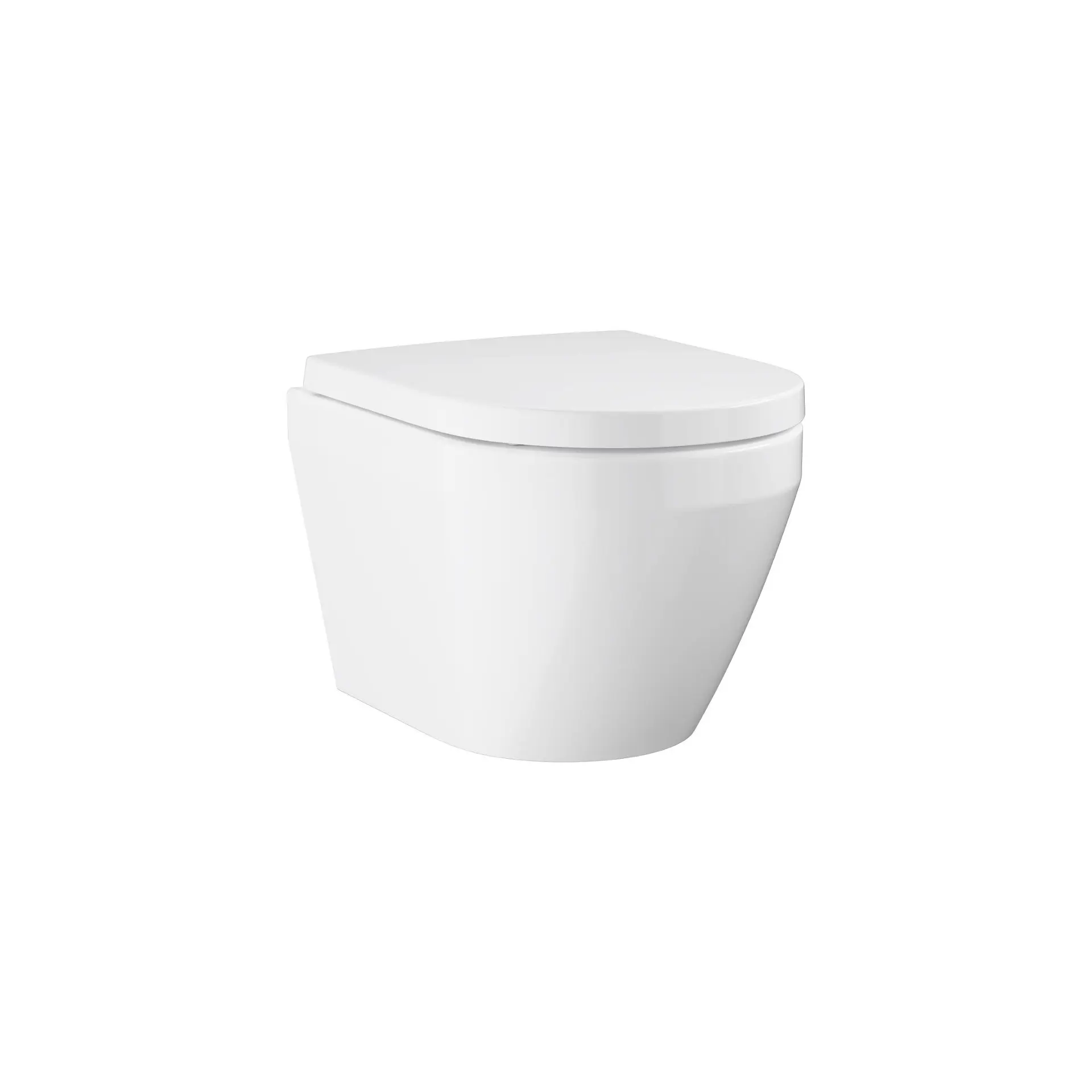 Grohe Euro Ceramic - pie sienas stiprināms WC ar SoftClose sēdekli, Rimless, Triple Vortex, alpu balts 102509SH00