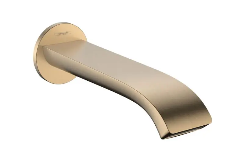 Hansgrohe Vivenis - vannas izteka, birstēta bronza 75410140
