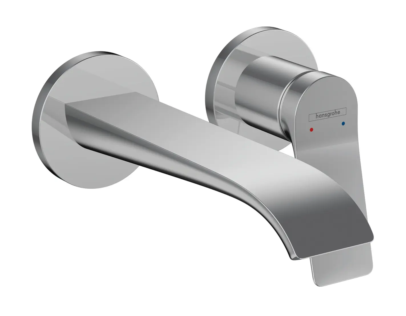 Hansgrohe Vivenis - zemapmetuma izlietnes maisītājs, 2 caurumu uzstādīšana, EcoSmart, hromēts 75050000