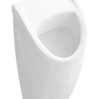 Villeroy & Boch O.novo - nosūces pisuārs Compact, horizontāla notece, CeramicPlus, Alpu balts 755700R1