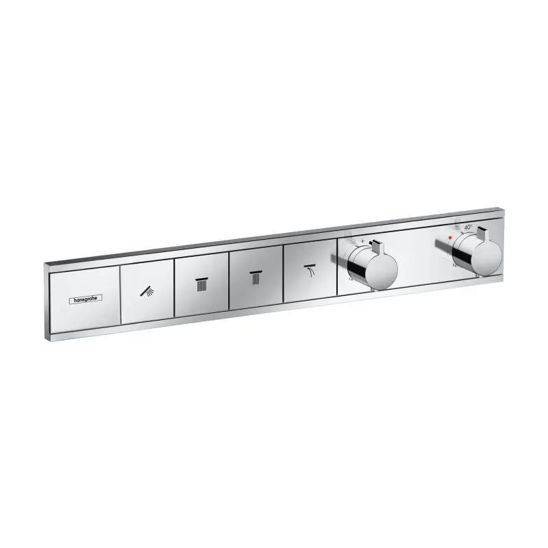 Hansgrohe RainSelect - zemapmetuma maisītājs 4 patērētājiem, hromēts 15382000