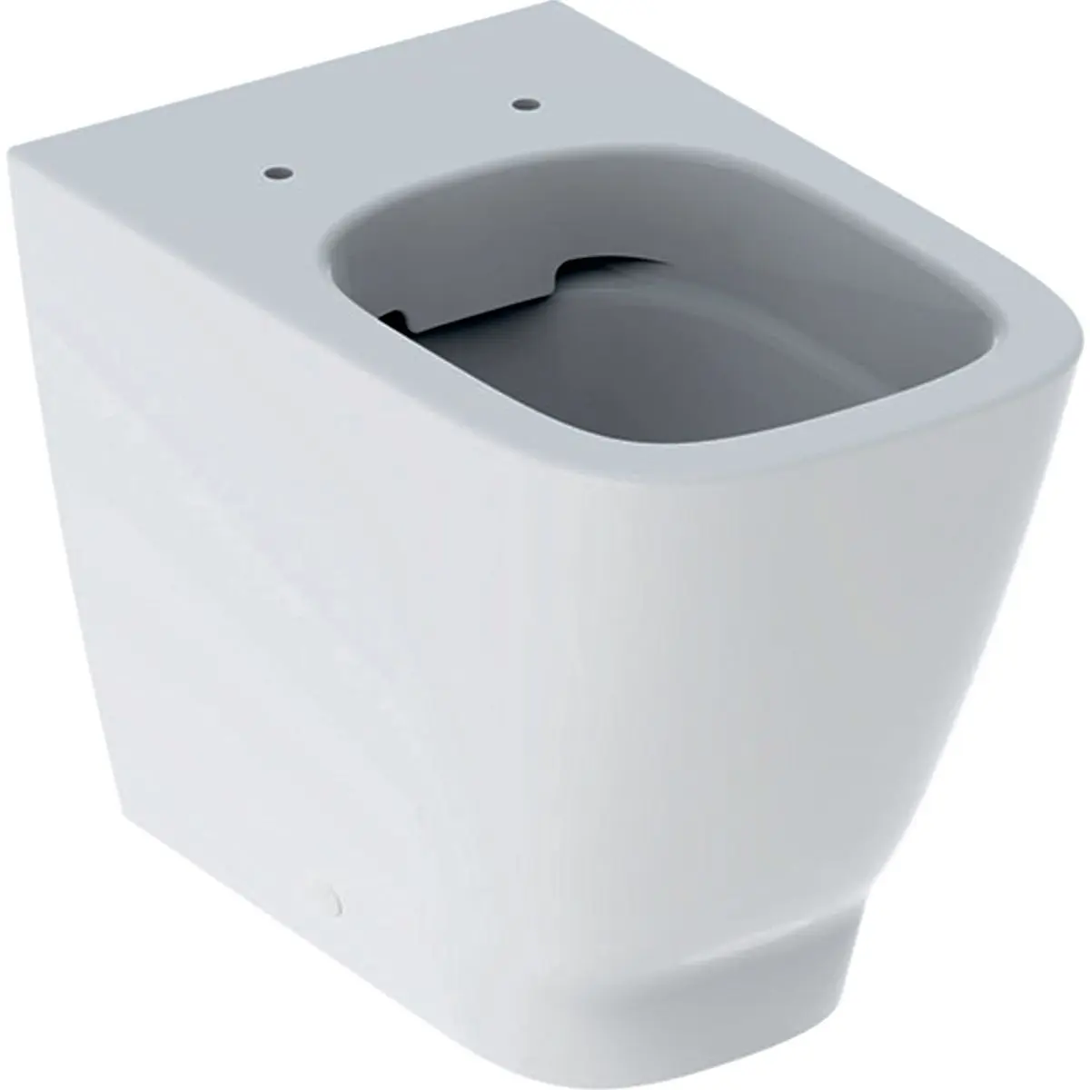 Geberit Smyle Square - stāvošs WC, Rimfree, balts 500.840.00.1