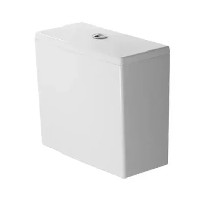 Duravit ME by Starck - skalošanas tvertne 39x18 cm, pieslēgums pa labi vai pa kreisi, ar WonderGliss, Alpu balts 09380000051
