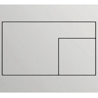 Tece TECEvelvet - WC vadības plate, pretpirkstu nospiedumu virsmas apstrāde, pelēka 9240734