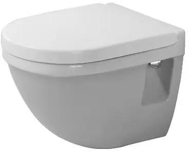 Duravit Starck 3 - pie sienas stiprināms WC Compact, balts 2202090000