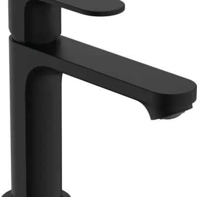Hansgrohe Rebris S - izlietnes maisītājs ar noteci, melns matēts 72517670
