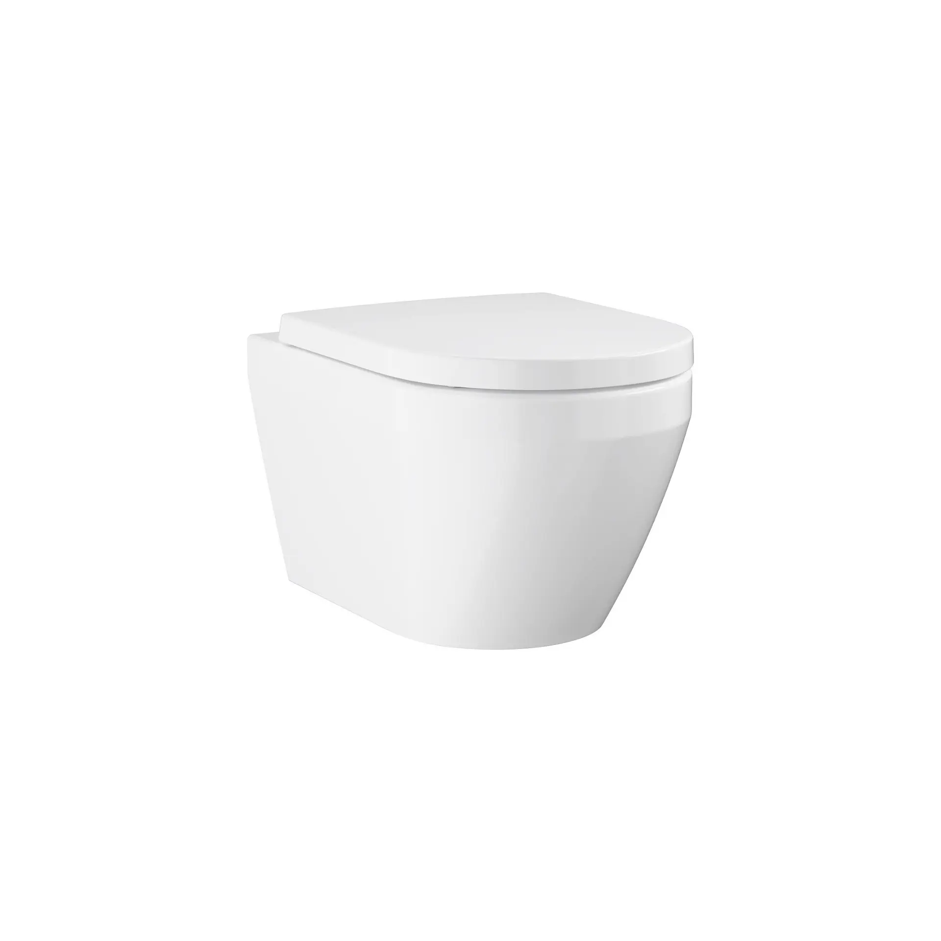Grohe Euro Ceramic - pie sienas stiprināms WC ar SoftClose sēdekli, Rimless, Triple Vortex, alpu balts 102510SH00