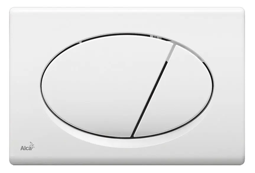 Alcadrain Basic - vadības plate, balta M70