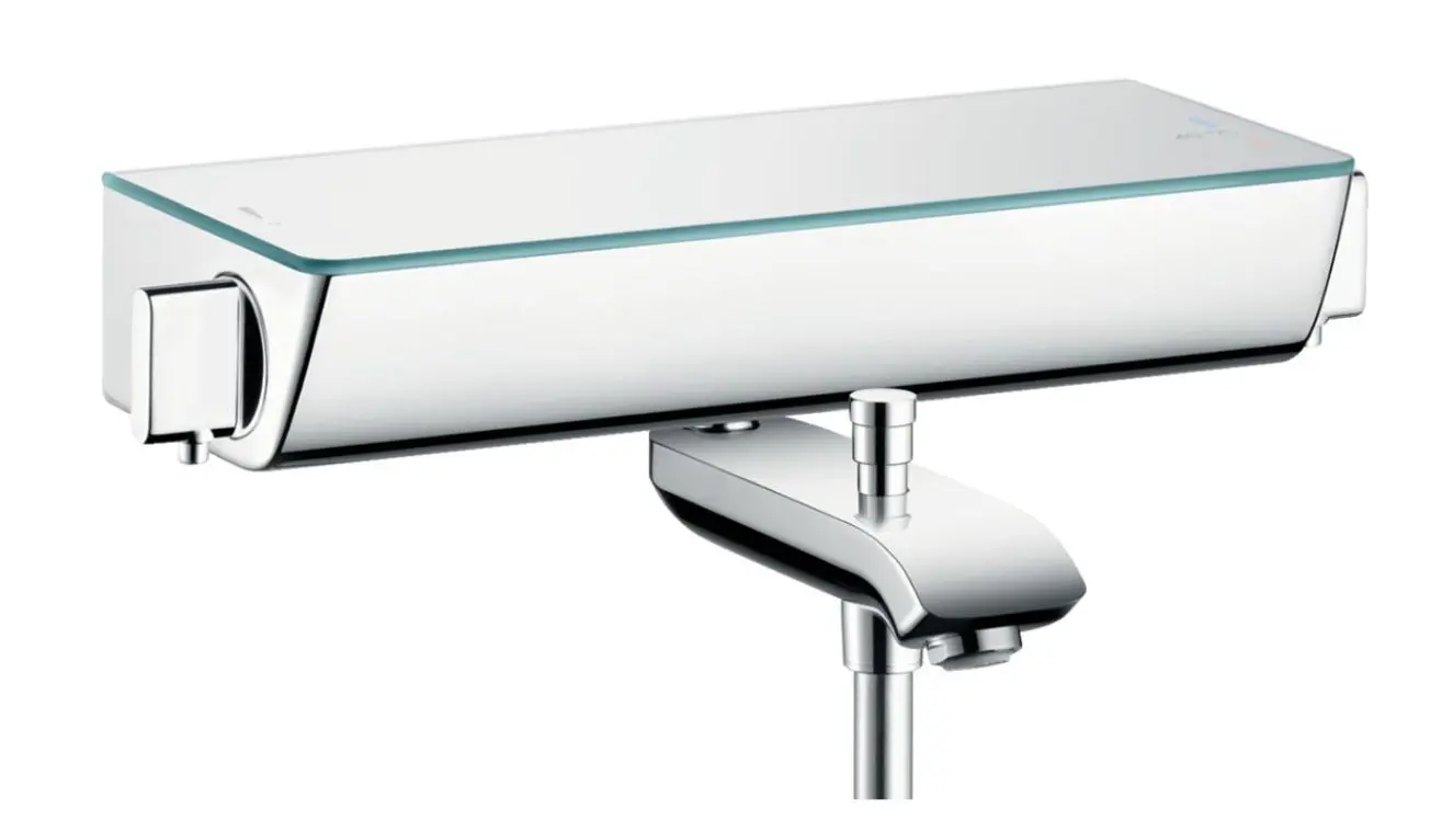 Hansgrohe Ecostat Select - termostatisks vannas maisītājs, balts / hromēts 13141400