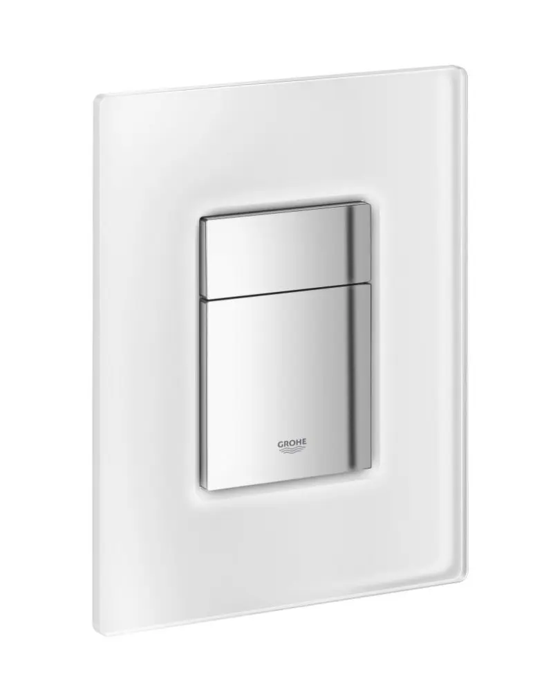 Grohe Skate Cosmo - vadības plate DaVinci, hroms/balts 38845MF0