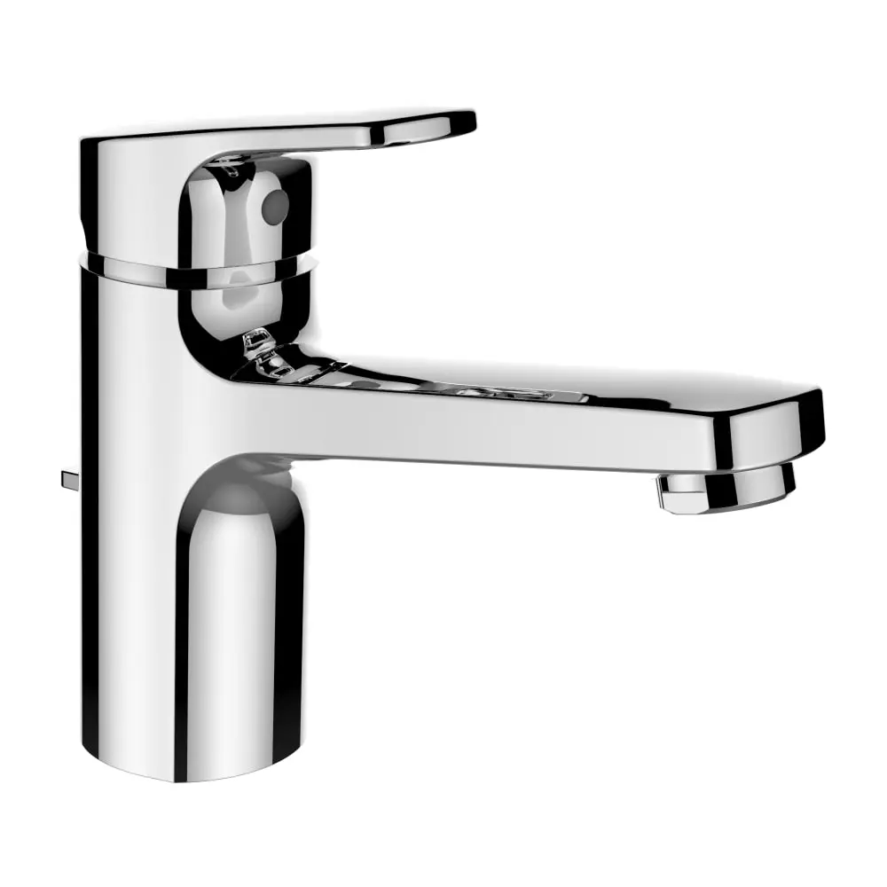Laufen Citypro - vienas sviras izlietnes maisītājs ar noteces vārstu, hroms HF500903100000