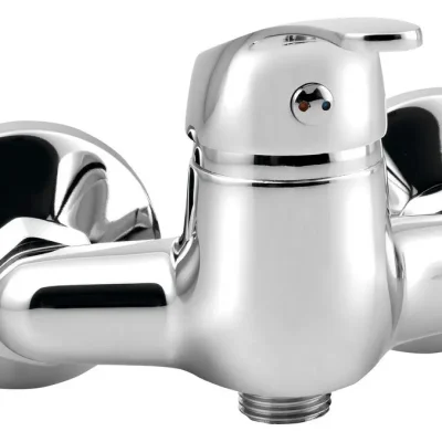 Aqualine 50 - dušas maisītājs, attālums 100 mm, hroms 52156