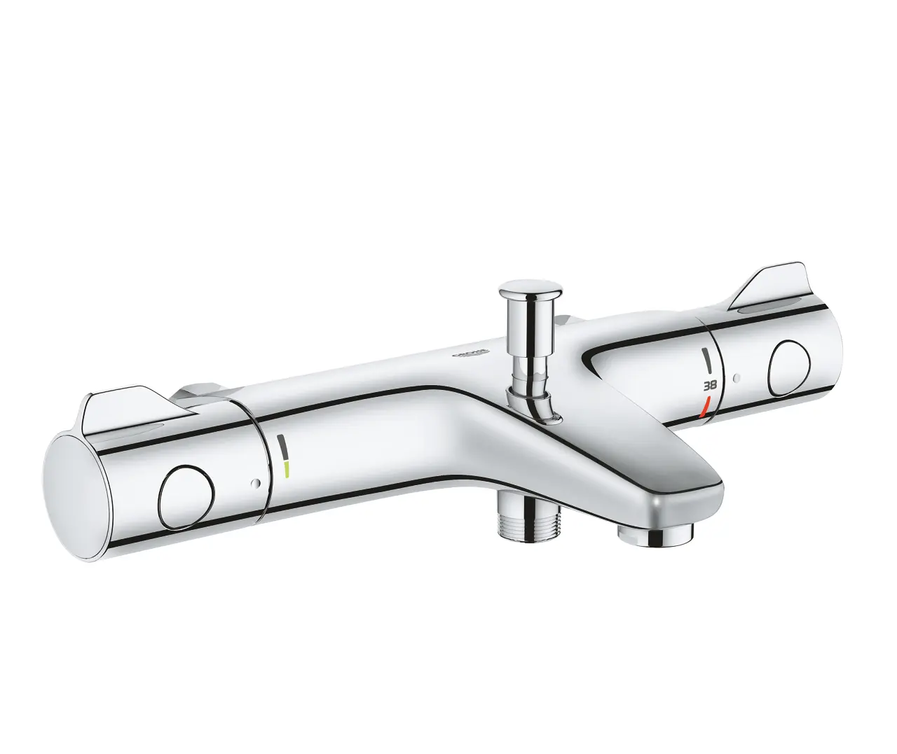 Grohe Grohtherm 800 - termostata vannas maisītājs, hromēts 34568000
