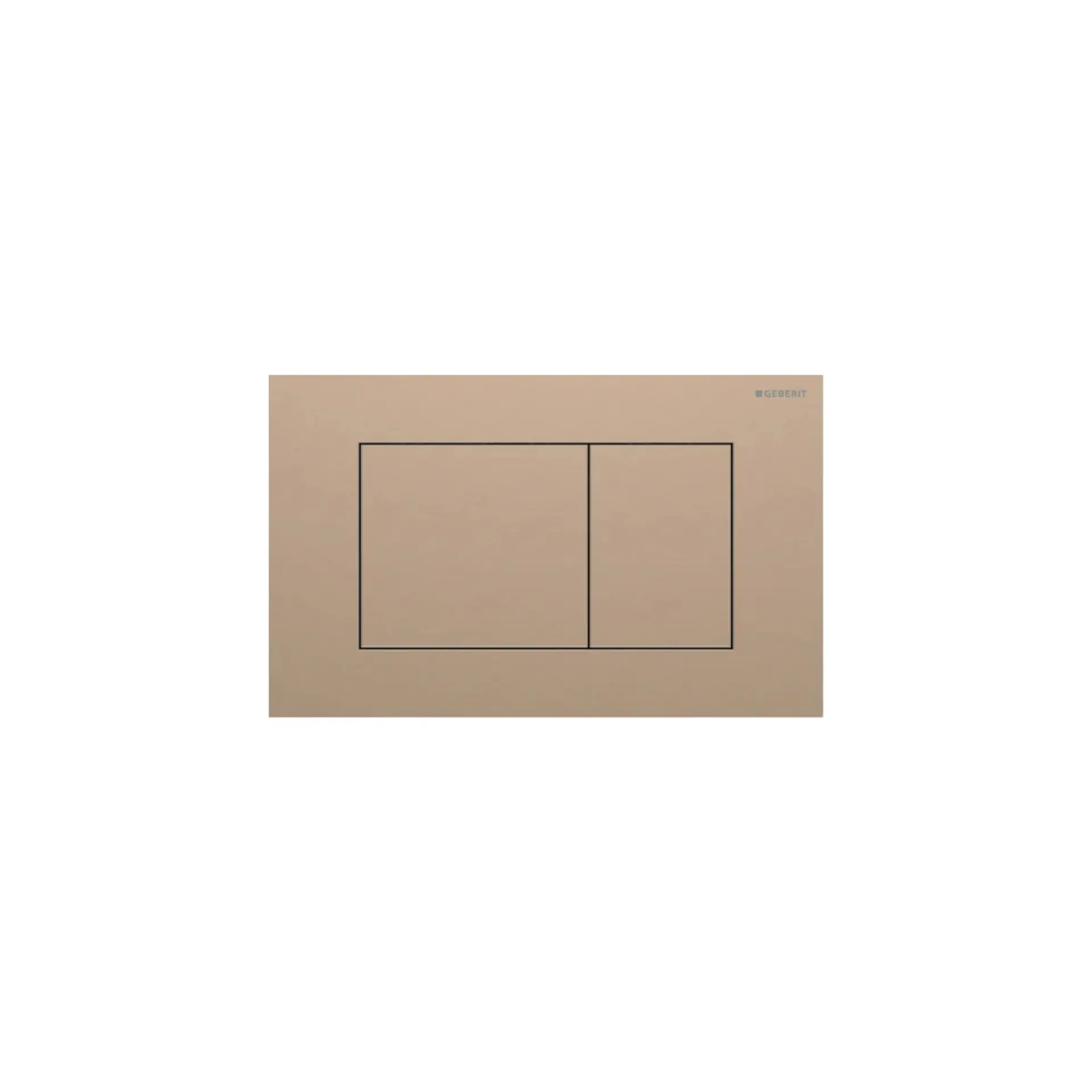 Geberit Sigma40 - WC vadības plate, easy to clean, birstēts sarkanzelts 115.629.QB.1