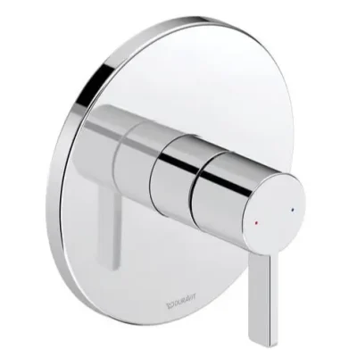 Duravit D-Neo - zemapmetuma dušas maisītājs, hroms DE4210010010