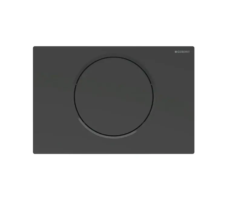 Geberit Sigma10 - vadības plate, melni matēta 115.758.16.5