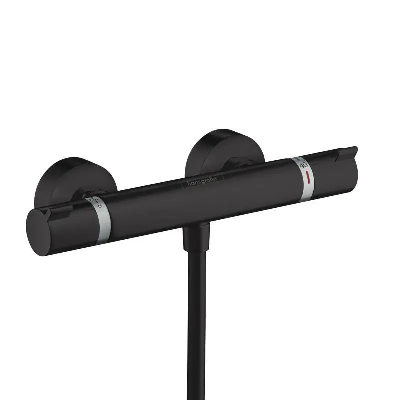 Hansgrohe Ecostat Comfort - termostata dušas maisītājs, melns matēts 13116670