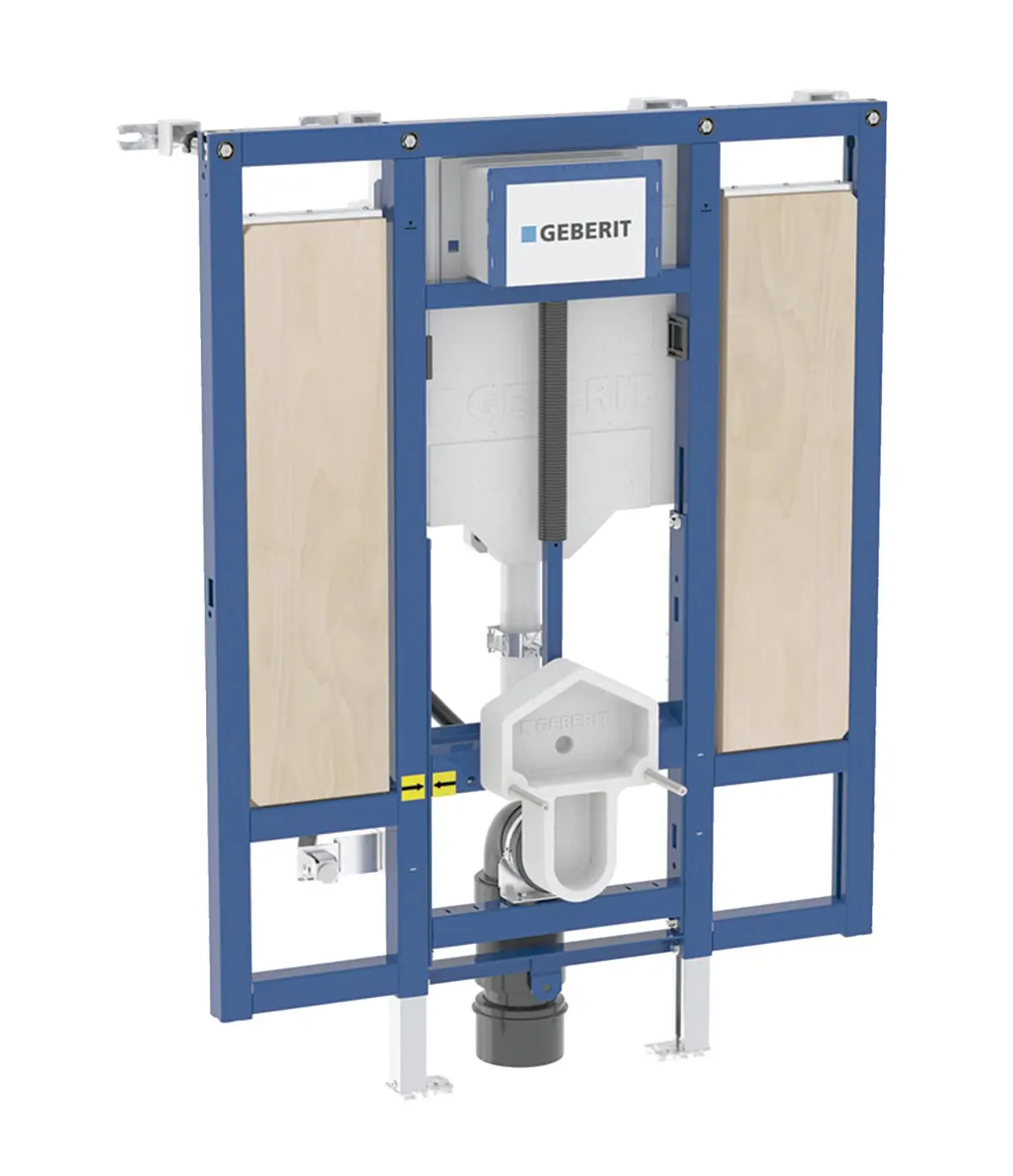 Geberit Duofix - priekšsienas elements sienas WC, piekļuvei bez šķēršļiem, augstums 1,12 m 111.904.00.6