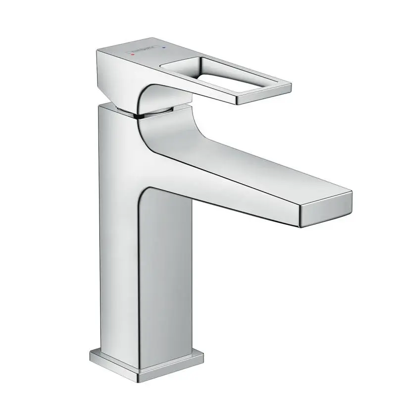 Hansgrohe Metropol - izlietnes vienas sviras maisītājs 110 ar Push-Open noteces komplektu, hromēts 74507000