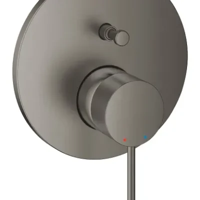 Grohe Essence - zemapmetuma maisītājs 2 patērētājiem, Hard Graphite birstēts 24058AL1