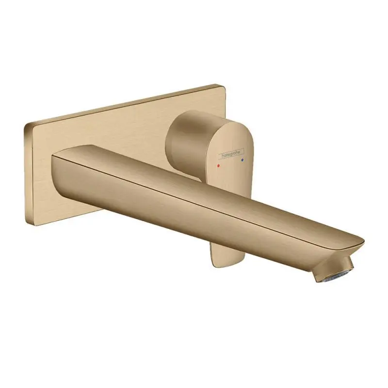 Hansgrohe Talis E - izlietnes maisītājs - zemapmetuma, birstēts bronzas tonis 71734140